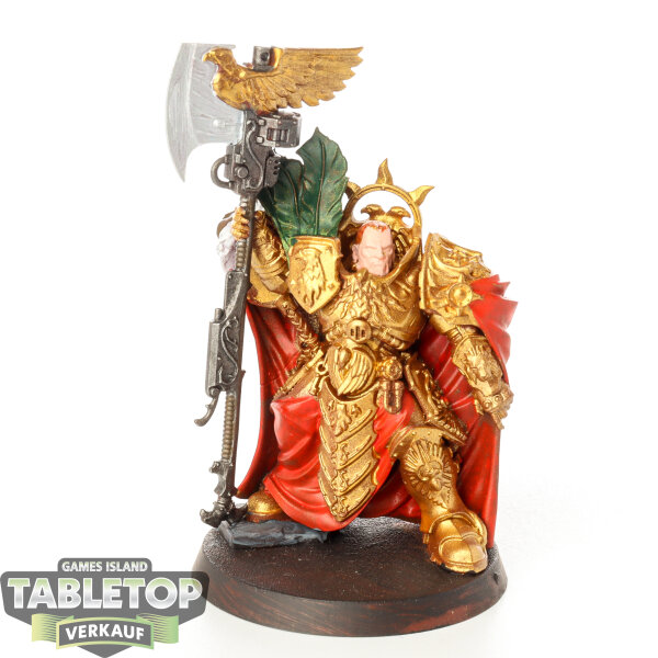 Adeptus Custodes - Captain-General Trajann Valoris - teilweise bemalt