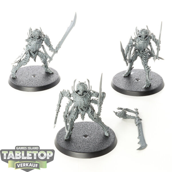 Ossiarch Bonereapers - 3 x Necropolis Stalkers - unbemalt