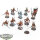 Blades of Khorne - 10 x Daemons Of Khorne Bloodletters - bemalt