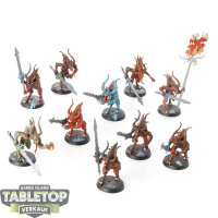 Blades of Khorne - 10 x Daemons Of Khorne Bloodletters -...