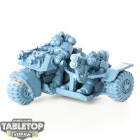 Space Marines - Attack Bike - grundiert