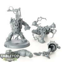 Orks - Big Mek with Shokk Attack Gun - grundiert