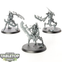 Necrons - 3x Skorpekh Destroyers - unbemalt