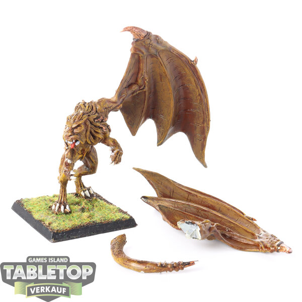 Dark Elves - Manticore - bemalt