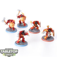 Blood Angels - 5 x Terminator Assault Squad - bemalt