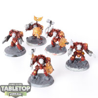 Blood Angels - 5 x Terminator Assault Squad - bemalt