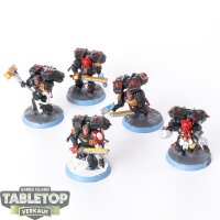 Blood Angels - 5 x Death Company klassisch - bemalt