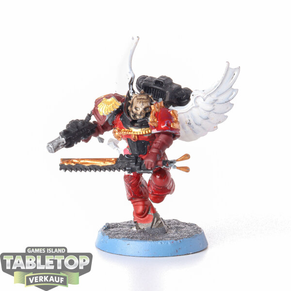 Blood Angels - Blood Angels Chaplain With Jump Pack - bemalt