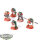 Space Marines - 5 x Scouts klassisch - bemalt