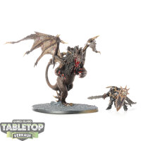 Slaves to Darkness - Chaos Lord on Manticore - bemalt