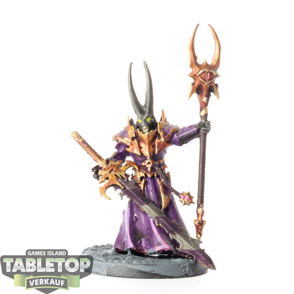 Slaves to Darkness - Chaos Sorcerer - bemalt