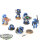 Space Marines - 5 x Devastator Squad klassisch - teilweise bemalt