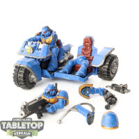 Space Marines - Space Marine Attack Bike - bemalt