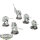 Space Marines - 5 x Scouts klassisch - unbemalt
