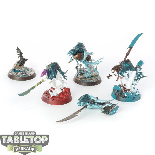 Nighthaunt - 4 Glaivewraith Stalkers - bemalt