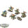 Seraphon - 5 Saurus Knights klassisch - bemalt
