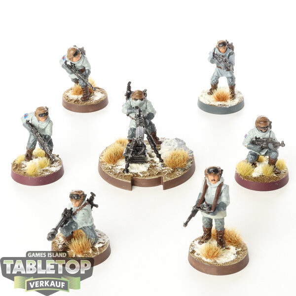 Rebellen - 7 x Rebel Veterans  - bemalt