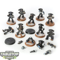 Space Marines - 10 Tactical Squad - teilweise bemalt