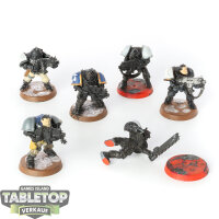 Space Marines - 6 Scouts klassisch - teilweise bemalt
