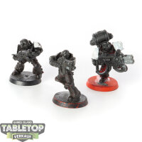 Space Marines - 3 Tactical Squad - teilweise bemalt