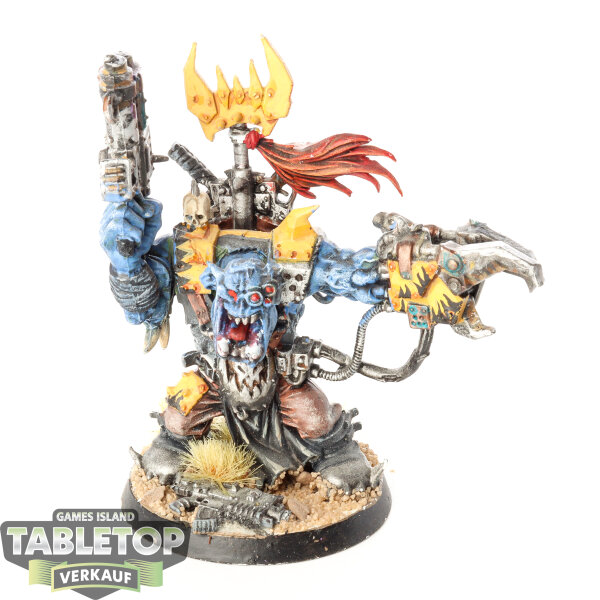 Orks - Warboss klassisch - bemalt