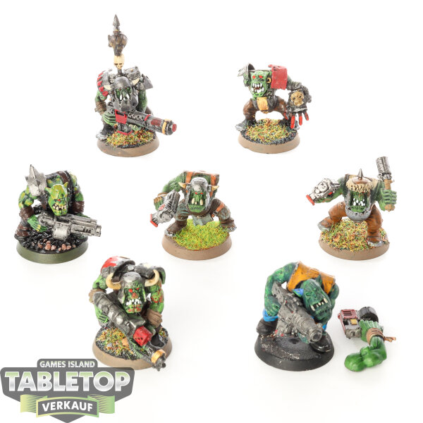 Orks - 7 Boyz - bemalt