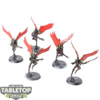 Drukhari - 5 x Scourges - bemalt