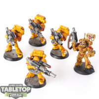 Imperial Fists - 5 x Devastator Squad - bemalt