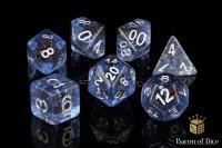 Baron of Dice - Sapphire RPG Dice Set (7 Pieces)