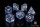 Baron of Dice - Sapphire RPG Dice Set (7 Pieces)