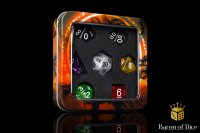 Baron of Dice - Cyber Combat RPG Dice Set (7 Pieces)