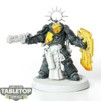 Space Marines - Lieutenant with Storm Shield - teilweise...