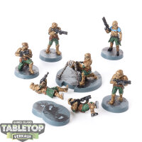 Galaktisches Imperium - 7 x Imperial Shoretroopers - bemalt