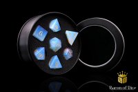 Baron of Dice - Natural Opal Gemstone RPG Dice Set (7...