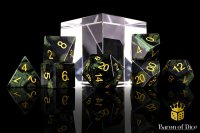 Baron of Dice - Natural Warp Stone RPG Dice Set (7 Pieces)