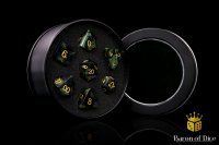 Baron of Dice - Natural Warp Stone RPG Dice Set (7 Pieces)