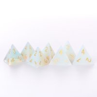 Baron of Dice - Moonstone, D4 ONLY. Opal, Gemstone...