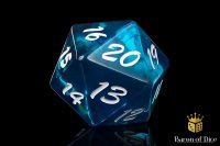 Baron of Dice - Big Ass D20 Lifecounter - Blue Island