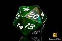 Baron of Dice - Big Ass D20 Lifecounter - Green Nature