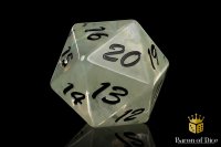 Baron of Dice - Big Ass D20 Lifecounter - White Order