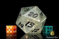 Baron of Dice - Big Ass D20 Lifecounter - White Order