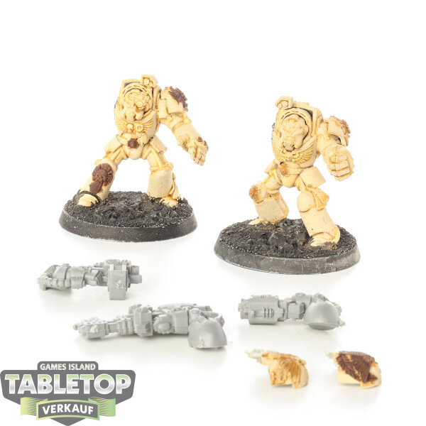 Dark Angels - 2x Terminator Squad klassisch - teilweise bemalt