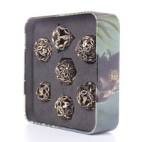 Baron of Dice - Natures Wrath Metal RPG Dice Set (7 Pieces)