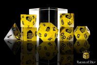 Baron of Dice - Draft Beer! Sharp Edge RPG Dice Set (7...