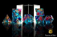 Baron of Dice - Water Garden Sharp Edge RPG Dice Set (7...