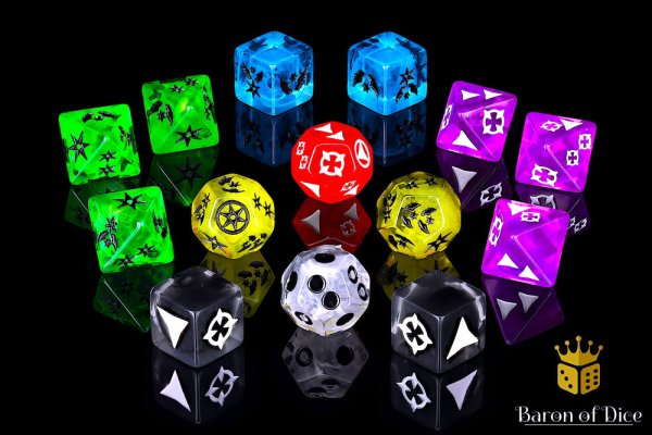 Baron of Dice - Galactic RPG Dice Set (14 Dices)