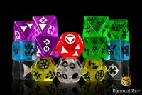 Baron of Dice - Galactic RPG Dice Set (14 Dices)