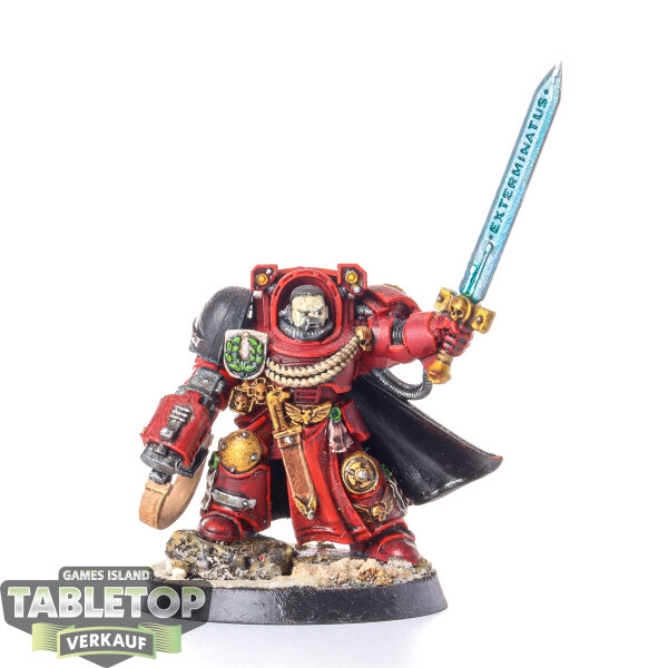 Space Marines - Captain in Terminator Armour - bemalt
