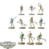 Tau Empire - 10 x Kroot Carnivores - bemalt