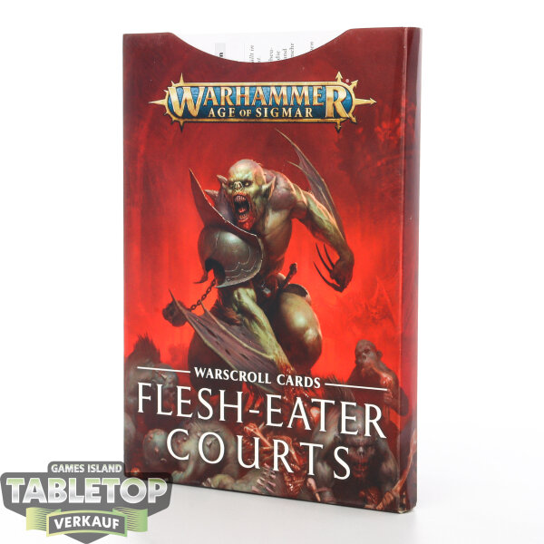 Flesh-eater Courts - Warscroll Cards 2nd Edition - deutsch